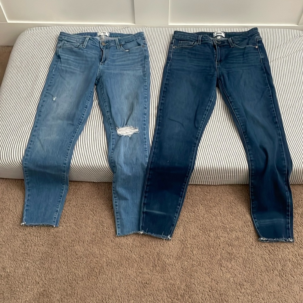 2 pairs Paige Denim